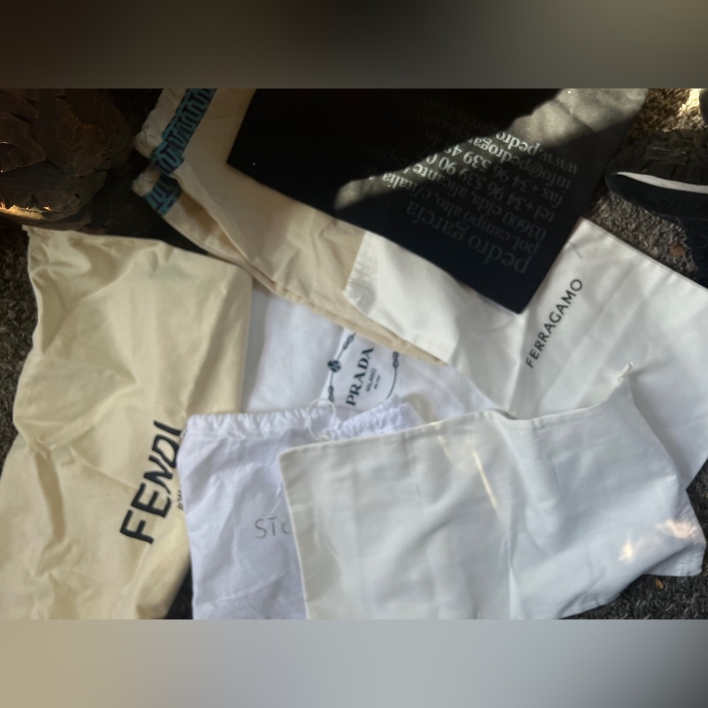 Designer dust bag bundle